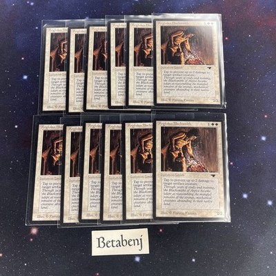 1x MTG Antiquities Argivian Blacksmith from Estate Collection