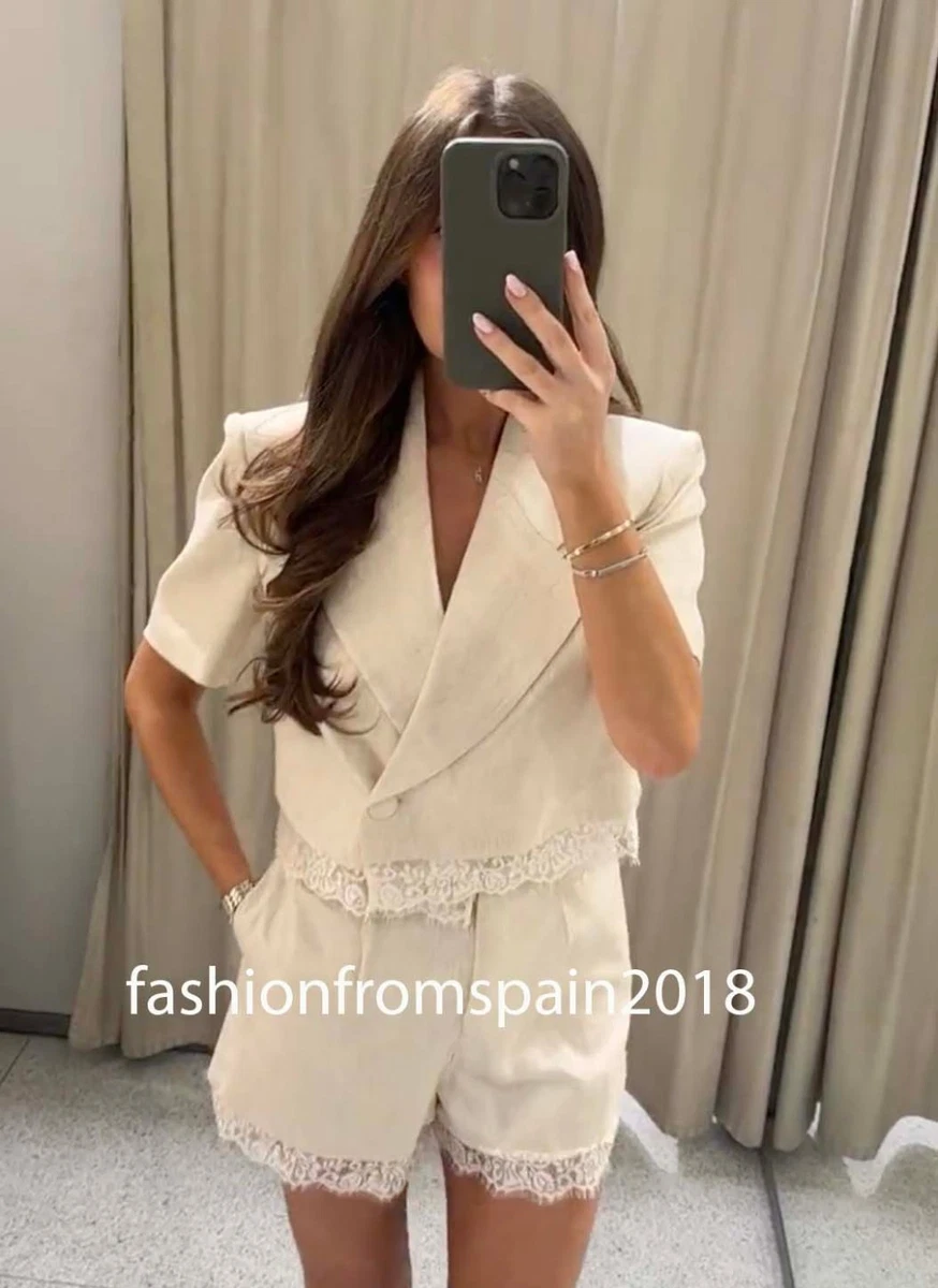 Preços baixos em Shorts de renda Zara para mulheres | eBay