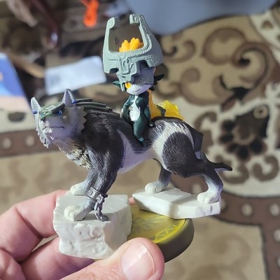 Nintendo Wolf Link & Midna Amiibo NFC The Legend of Zelda Twilight Princess