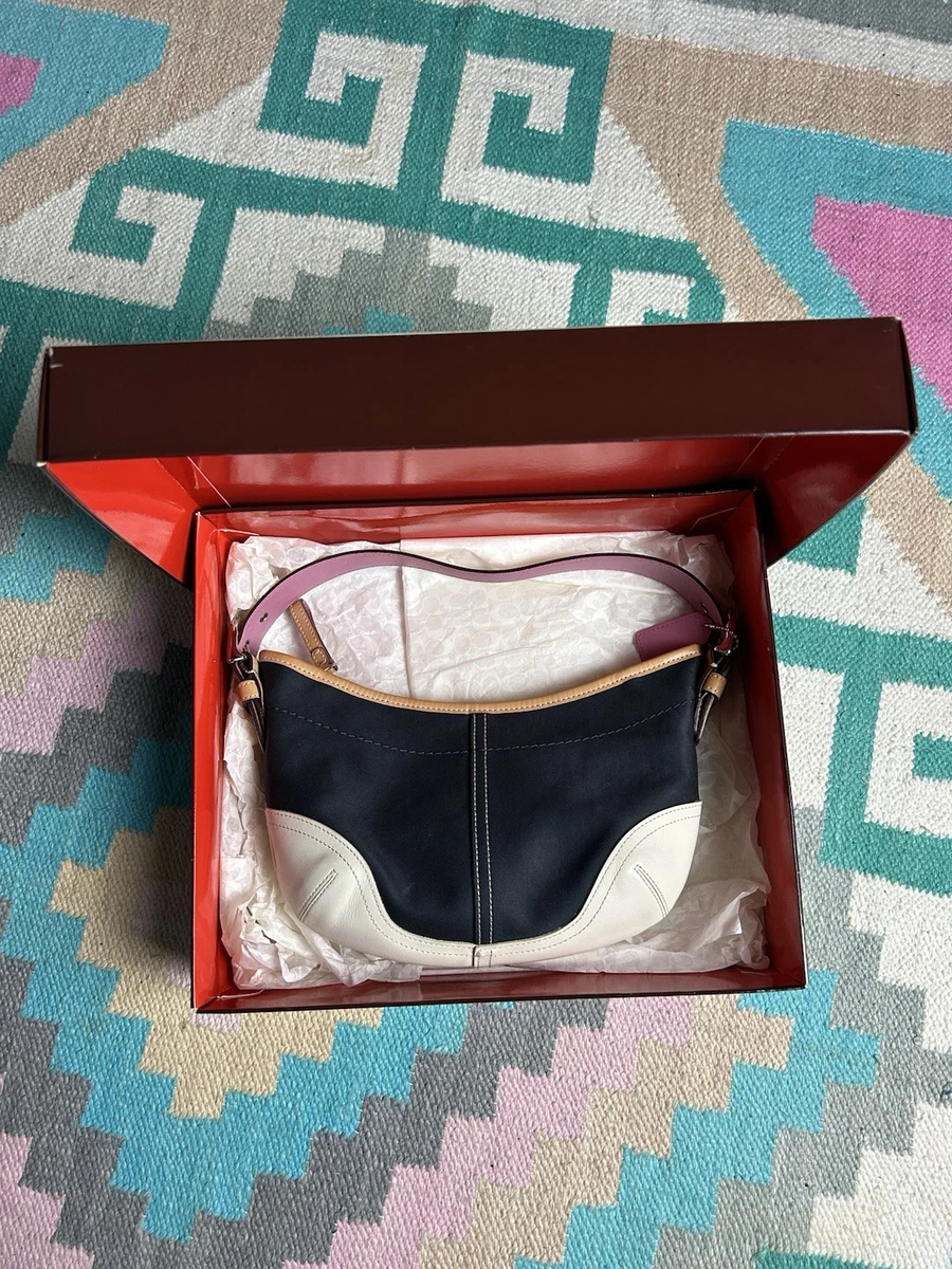 Coach Box Blue Bags & Handbags for Women for sale | eBay