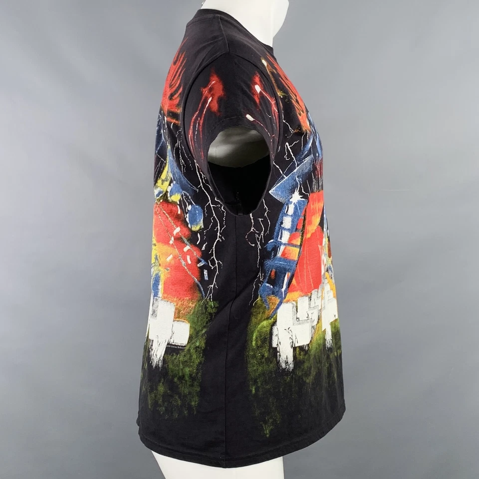 Camiseta R13 Talla XS Metallica Negra Multicolor Concierto Rock Algodón Cuello Redondo Foto 3 de 4