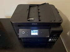 Epson ET-4760 Wireless All-In-One Inkjet Printer- Black-(ONLY 895 Pages of use!)