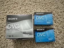Sony Premium Mini DVC Digital Video Cassette 60 Mins 5 Pack  2 Extra DVM60PRRJ