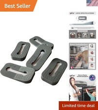 Universal Child-Safe Stove Knob Locks - Easy Installation  Durable 5-Piece Set