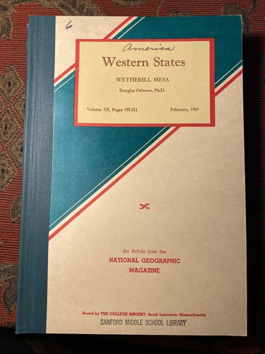 National Geographic America “WESTERN STATES” 16 Book Collection Ex-Library - Picture 8 of 19