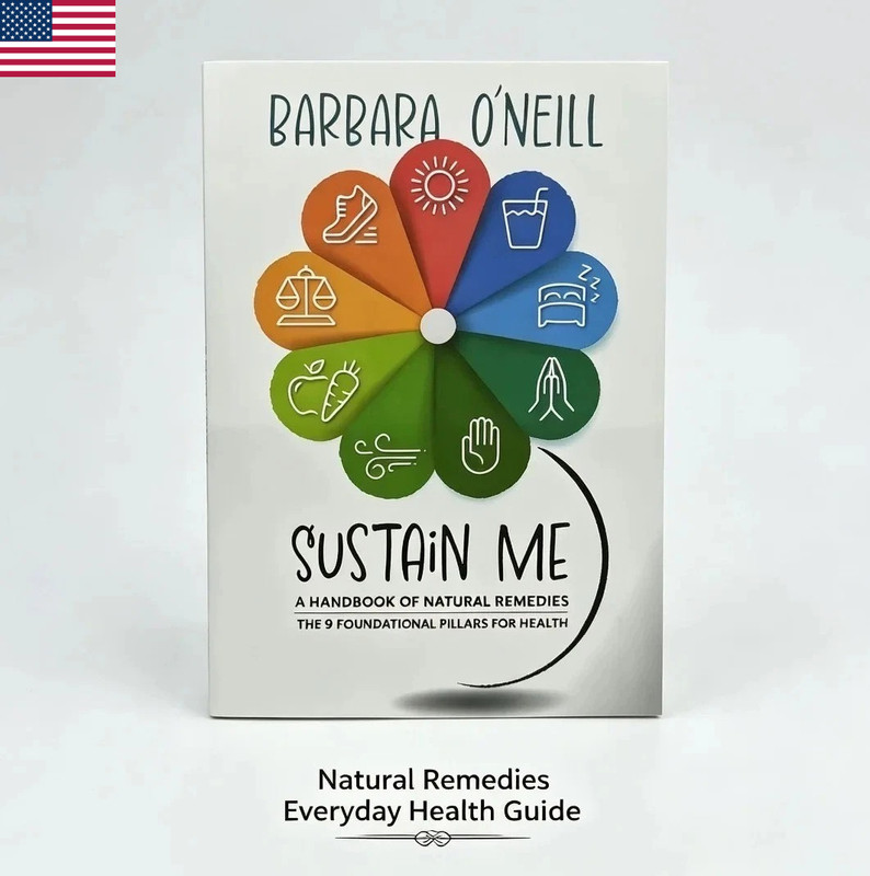 Sustain Me Book - Barbara O'Neill’s New Sealed In Hand . FREE SHIPPING USA