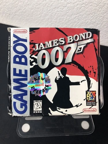 James Bond 007 Nintendo Game Boy CiB 1997 Official Action Tested Used Box Works