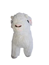 Adore White Baby Cashmere Kid Goat Plush Stuffed Farm Animal Toy Lovey Soft 12"