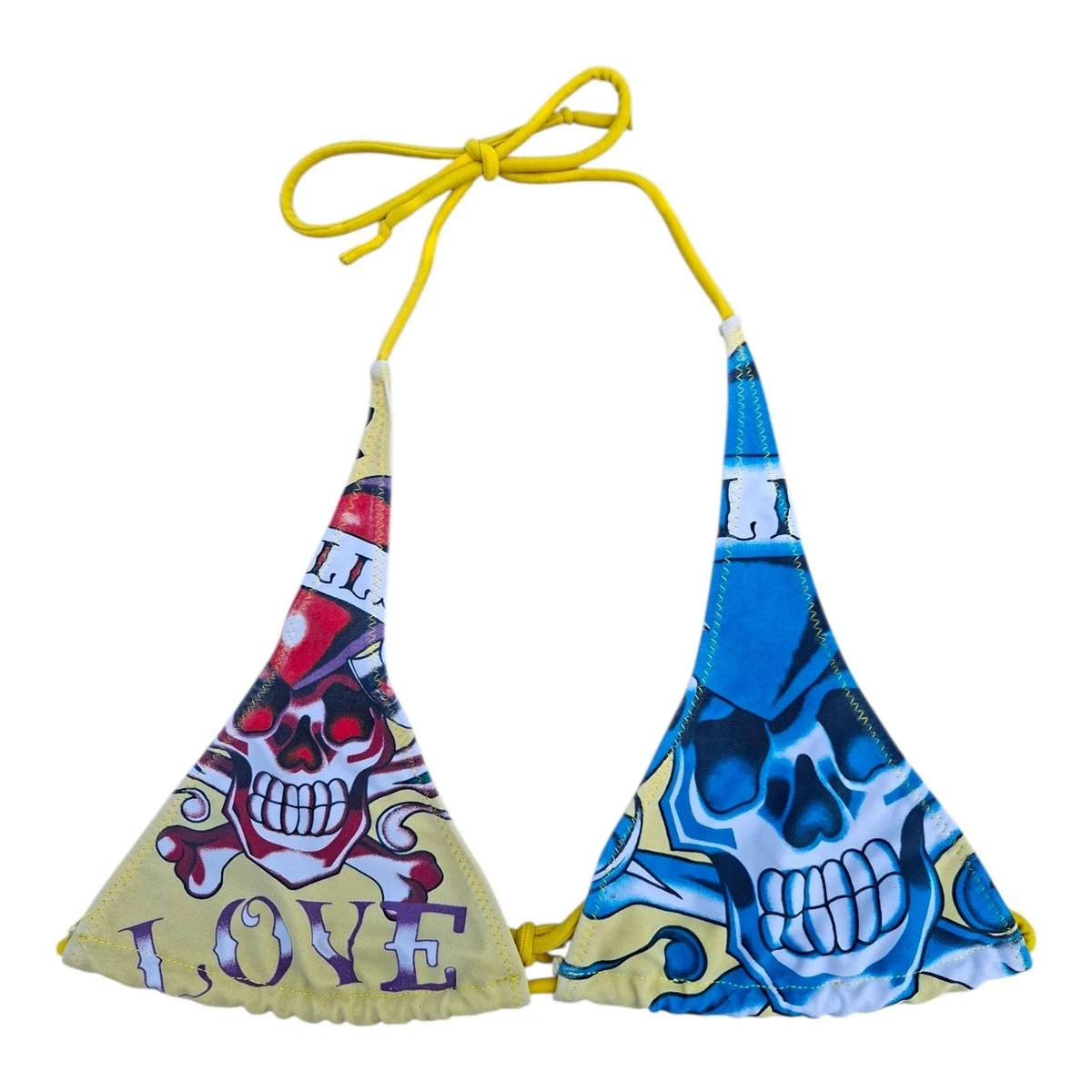 エドハーディ ビキニ スカル edhardy y2k Ed Hardy Skull Bikini Swimwear for Women for sale | eBay