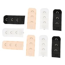 Women's Assorted Bra Back Strap Extenders With 1 to 3 One Size Combination 6