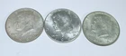 KENNEDY HALF DOLLAR LOT OF 3 - 90% SILVER #4870