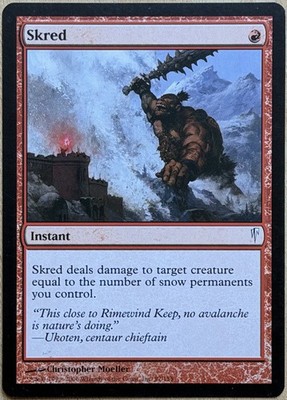 Skred 97/155 NM-EX - MTG Magic the Gathering Karte