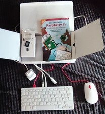 Raspberry pi 400 kit Tastatur Computer mit 64Gb microSD Karte