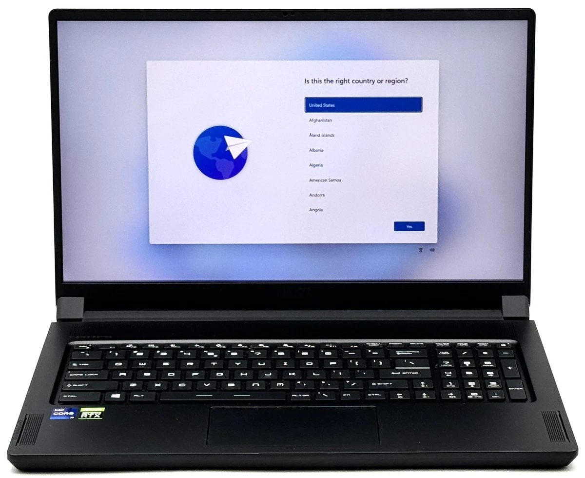 PC Portable Gamer MSI 17″ – I5 9e Gen, RTX 2060, 24Go RAM, SSD 512Go, 120Hz