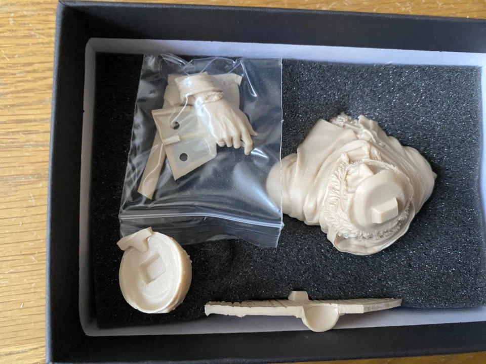 Busto de resina Young Miniatures 1/10 - Guerrero vikingo c.950 - #YH1841 - *SIN USAR* Foto 3 de 3