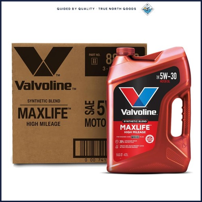 #ad 15 Quarts High Mileage Motor Oil with Added Detergents for Engine Cleanliness $119.89