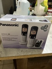 Panasonic KX-TGC222S Expandable Digital Cordless Answering System with 2 Phones
