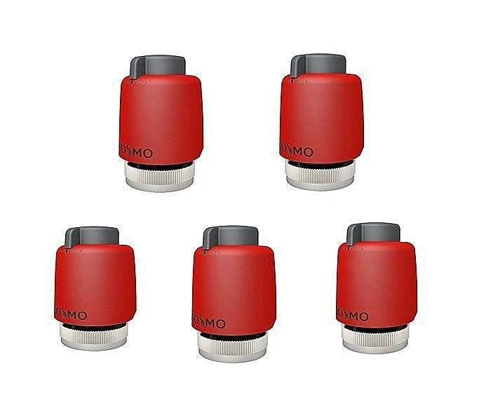 5x COSMO Standard Stellantrieb 230V IP54 M30x1,5mm, stromlos geschlossen CTS230N