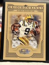 2008 Donruss Threads College Gridiron Kings Silver /250 Early Doucet III