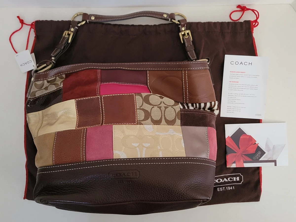 Coach Patchwork Fur Bags & Handbags for Women for sale | eBay
