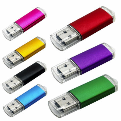 (5/10/50/100 Pack) Wholesale USB Flash Drive Memory Stick Storage Pen Key U Disk