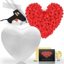 Valentine Gift Decoration Heart Shape Craft Foam 200pcs Artificial Roses