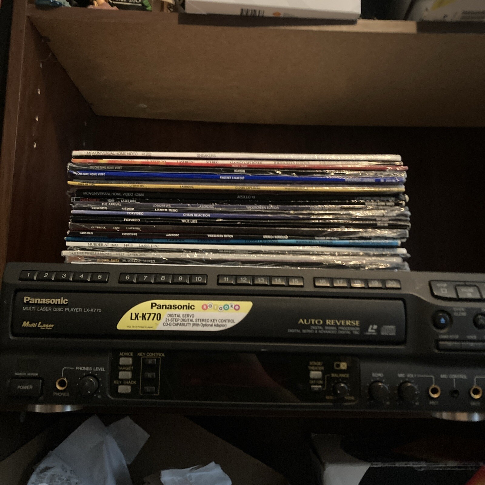 Panasonic LXK770 Auto Reverse Laserdisc Multi Laser Disc LD Player