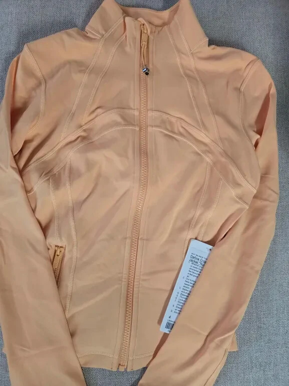 Lululemon Define Cropped Jacket Nulu NWT Rock Melon Sizes 4,10,12