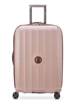 DELSEY PARIS Carrousel Expandable 4 Double Rolls Trolley 67 Trolley Pink