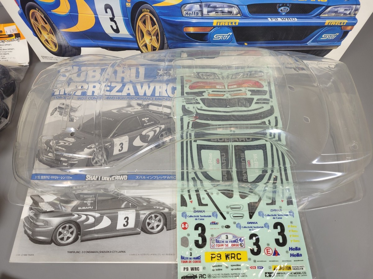 Tamiya 1/10 R/C Subaru Impreza WRC Race Car TL-01 Chassis Limited