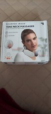 Sharper Image Tens Neck Massager Pulse Technology W/Heat  W/Wireless Remote