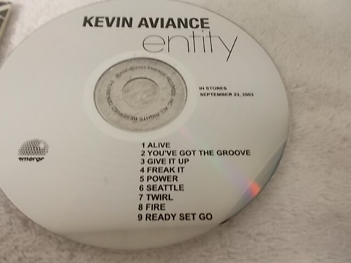 Kevin Aviance Entity 2003 Promotional Music Compact Disc CD - Picture 3 of 3