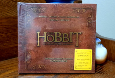 The Hobbit: An Unexpected Journey [Soundtrack] [2CD, Deluxe, Bonus tracks] NEW