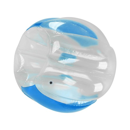 (Blue Transparent)Inflatable Bump Ball Human Collision Ball PVC Body ...