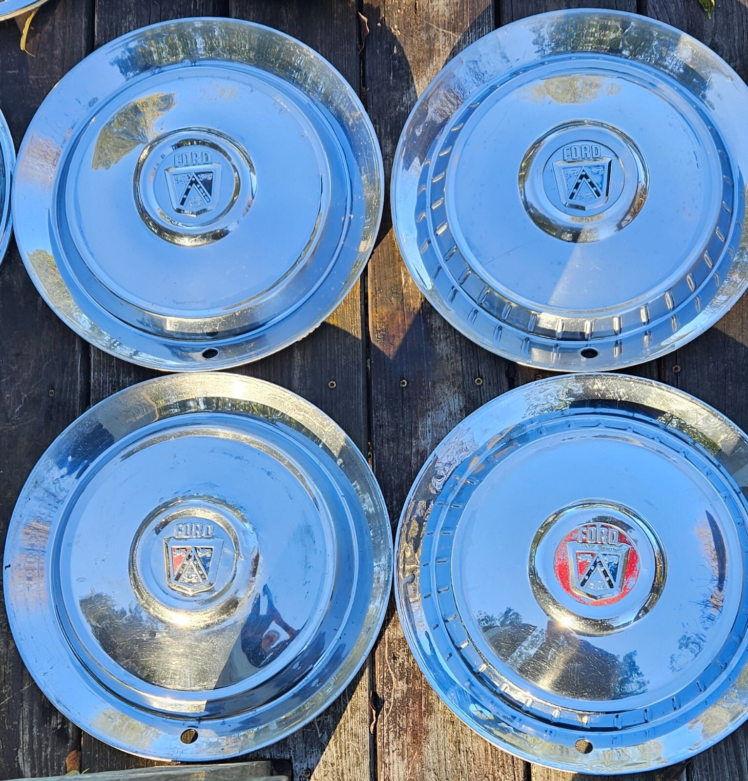VINTAGE BARN FIND FORD HUBCAP 1950’s 60’s 15 INCH ORIGINAL AUTOMOBILE ...