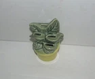 Vintage Shawnee Pottery Potted Plant Measuring Spoon Holder Shelf or Wall Pocket