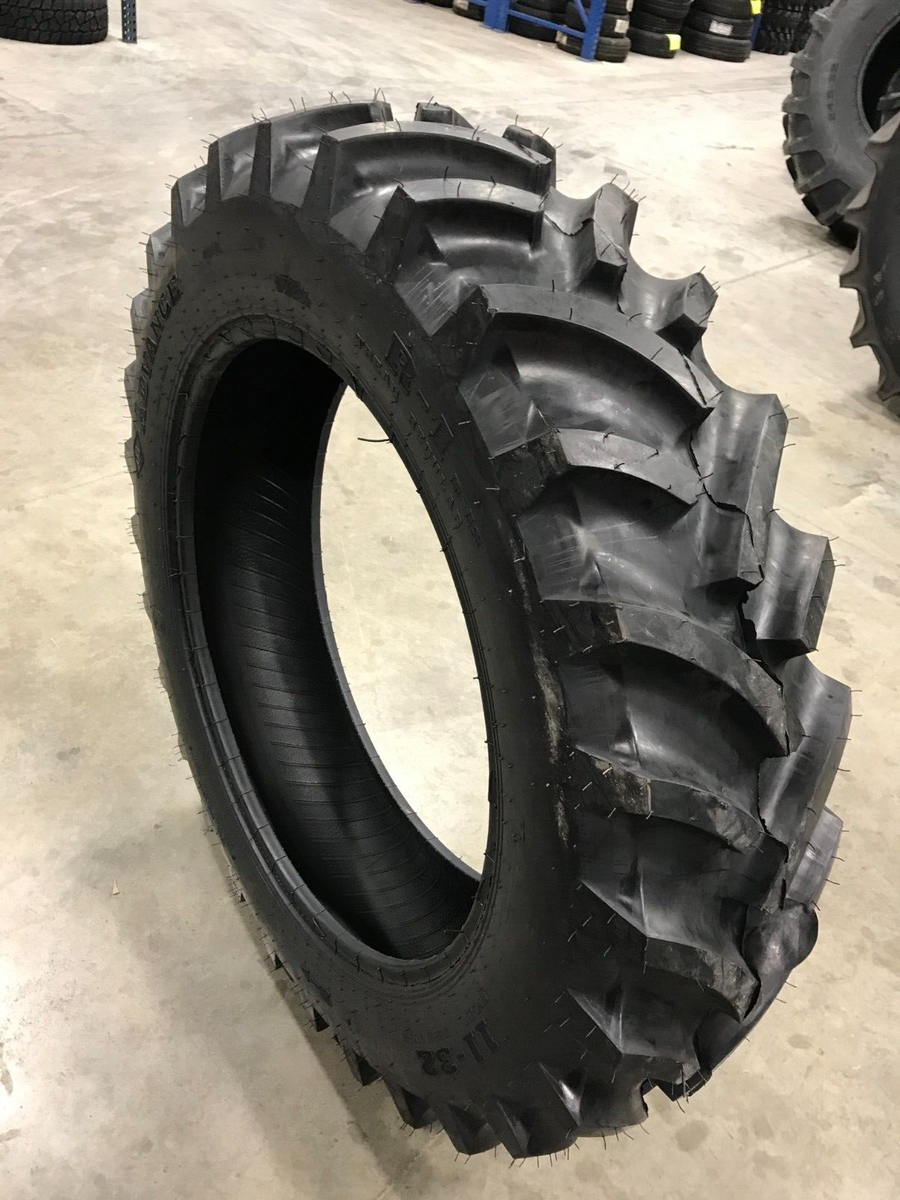 2 New Tires and 2 Tubes 13.6 38 Samson R-1 8 ply TT Agri Trac Rear