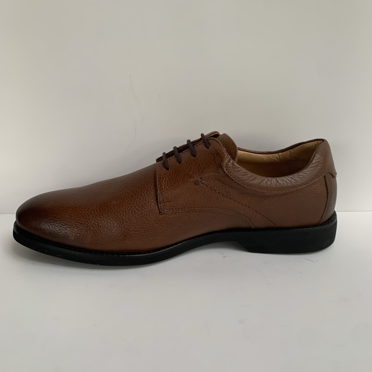 MARC JOSEPH NEW YORK Vanderbilt Ave Cognac Leather Derby Men  display picture 2