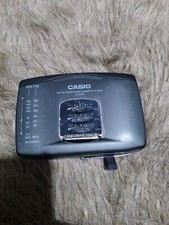 Player Cassette Radio Stereo AM/FM Walkman CASIO AS-201R Model Personal Classic
