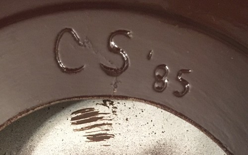 Vtg Byron Winter Plate Hand Painted From Ceramic Mold BH-1284 Wall Decor Seasons - 第 6/7 張圖片