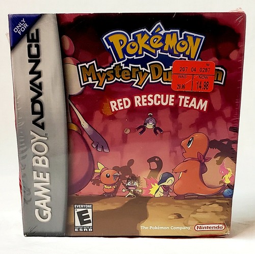 Pokemon Mystery Dungeon: Red Rescue Team (Nintendo Game Boy Advance, 2006) - Foto 1 di 8