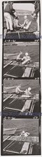 THE AQUANAUTS-Inger Stevens/Jeremy Slate/Scuba Diving-Contact Sheet-1961-RARE