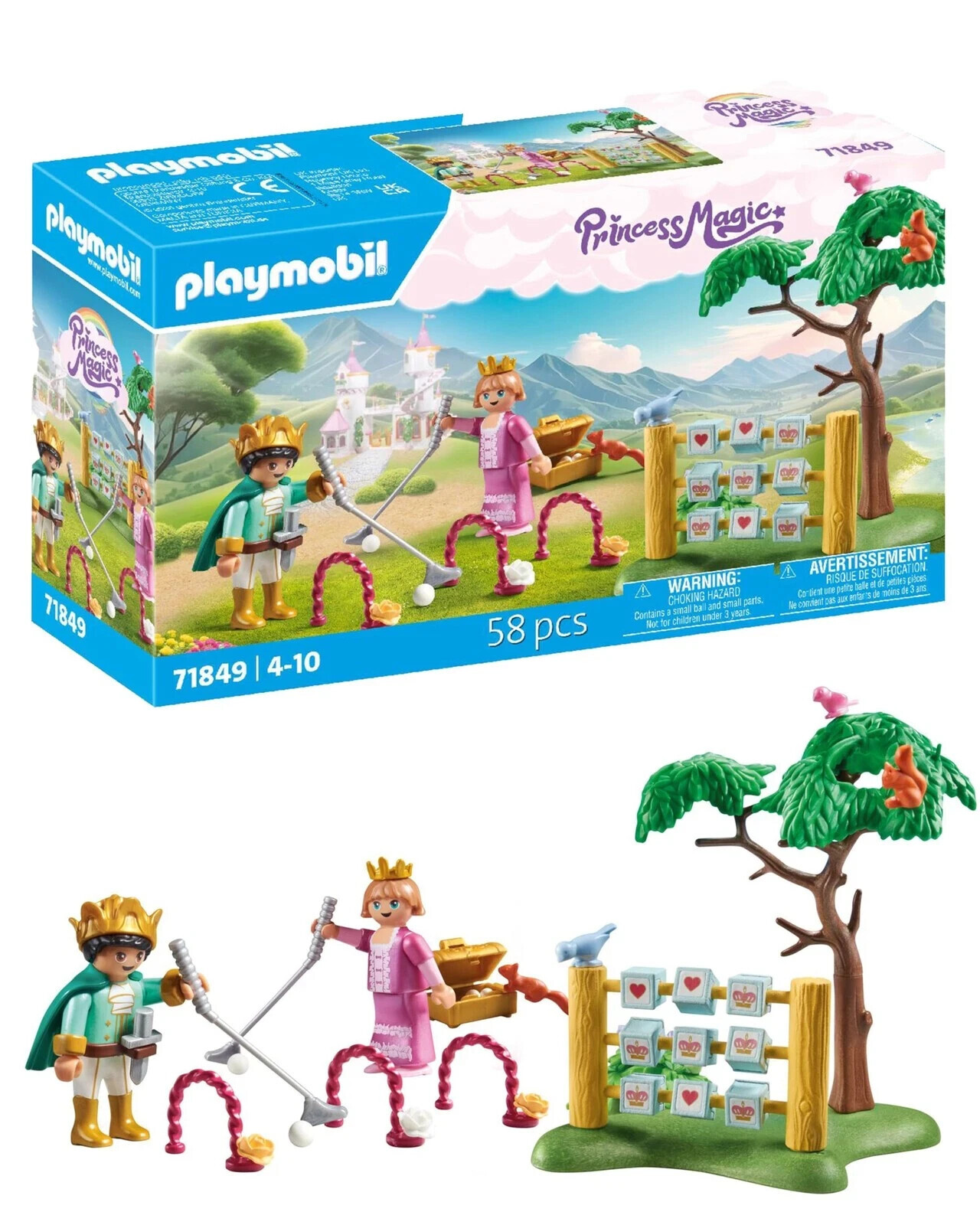 Playmobil Princess Magic Garden with Royal Games 71849