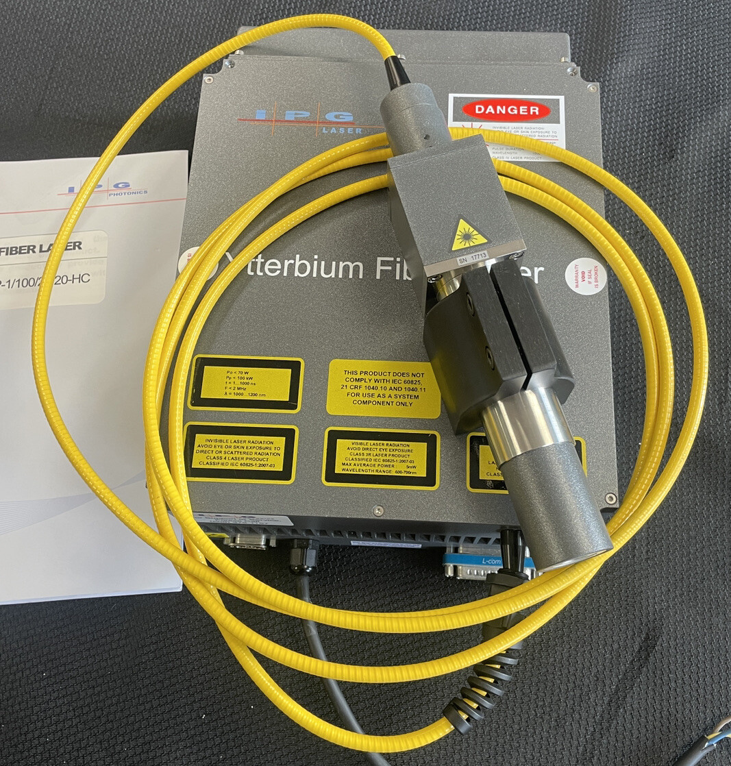 IPG 20 Watt Fiber Laser YLP 1 100 20 20 HC Marking Source Tested 20 ipg-20-watt-fiber-laser-ylp-1-100-20-20-hc-marking-source-tested-20