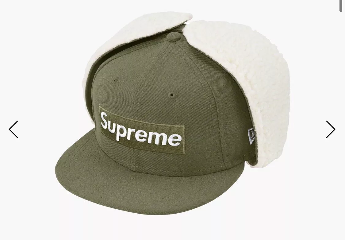 Supreme Earflap Box Logo New Era