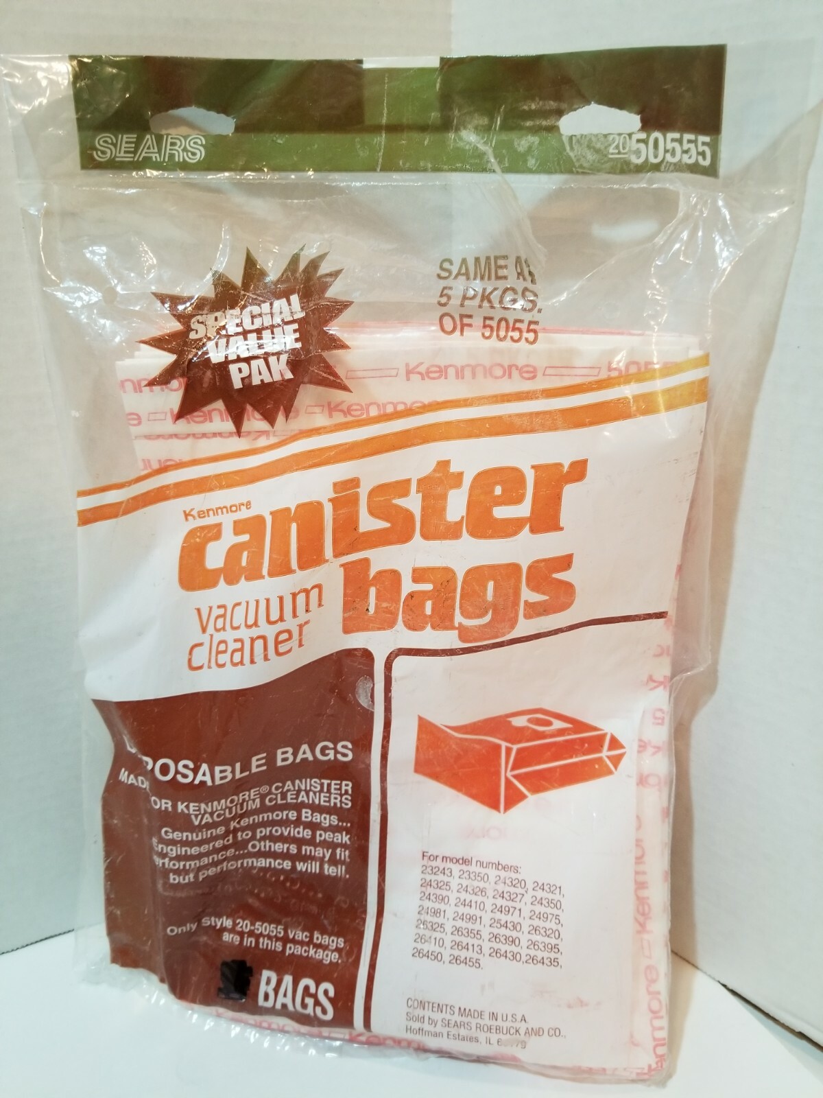 13 Sears Kenmore Canister Vacuum Cleaner Bags Style 20 50555 New In