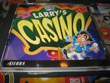  LEISURE SUIT LARRY'S CASINO COMPUTER VIDEO GAME BY SIERRA CD PC Windows 95