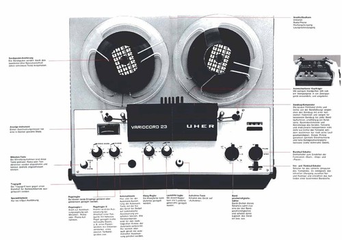 UHER Service & Owner Manuals Schematics Catalogs Brochures HiFi Computer DVD - Picture 5 of 12