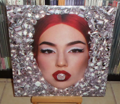 AVA MAX DIAMONDS & DANCEFLOORS SPOTIFY BLACK ICE LP SIGNED