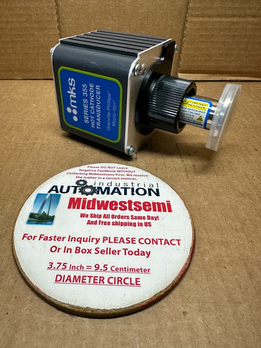 NEW MKS SERIES 355 / 355400-0-YE-T HOT CATHODE TRANSDUCER S/N
